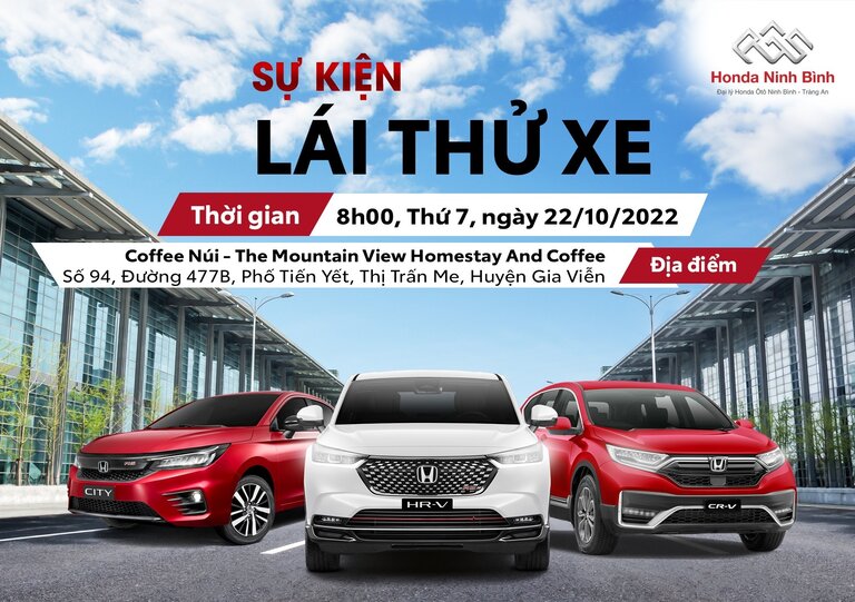 Feel The Performance - Trải nghiệm lái thử xe ô tô Honda tại Huyện Gia Viễn - Ninh Bình