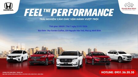 LÁI THỬ XE HONDA & TRẢI NGHIỆM CẢM GIÁC VẬN HÀNH VƯỢT TRỘI CÙNG HONDA Ô TÔ NINH BÌNH