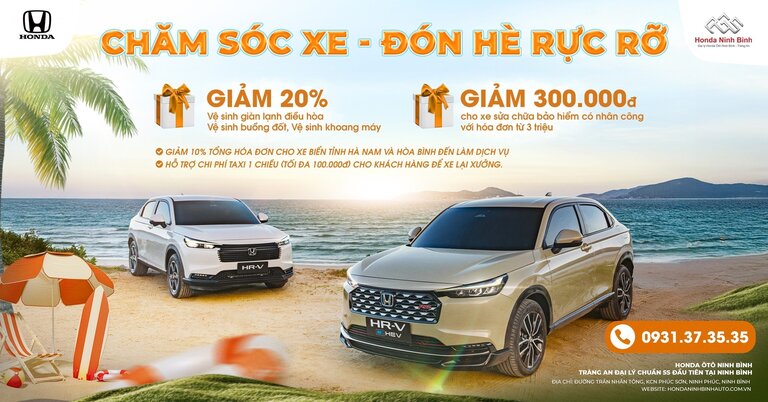 CHĂM SÓC XE ĐÓN HÈ RỰC RỠ - ƯU ĐÃI HẾT CỠ