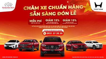 CHĂM XE CHUẨN HÃNG – SẴN SÀNG ĐÓN LỄ