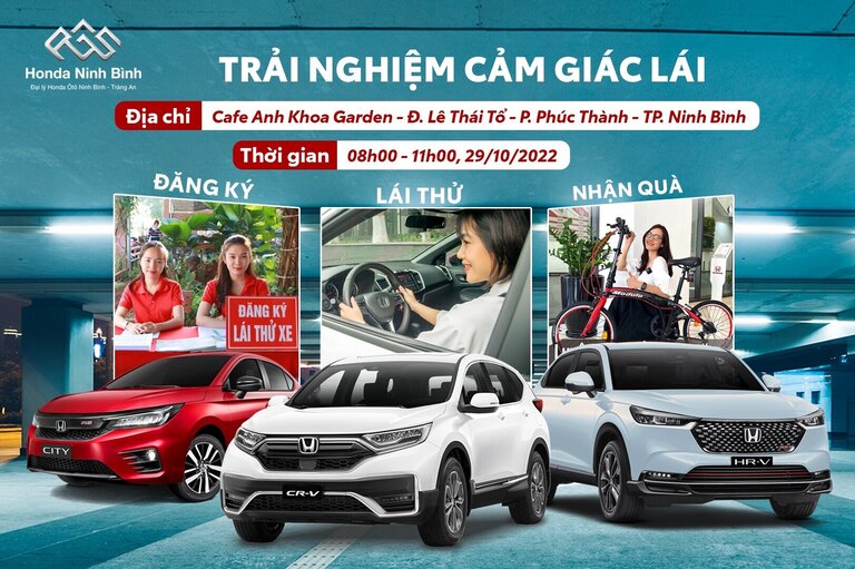 Feel The Performance - trải nghiệm cảm giác lái tại thành phố Ninh Bình ngày 29/10/2022