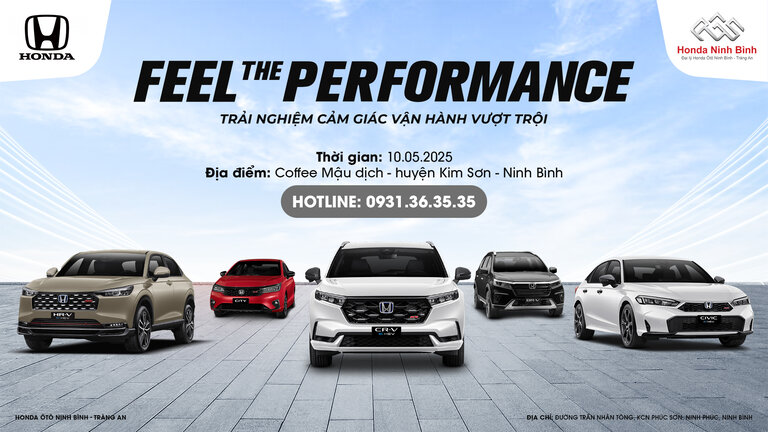 [FEEL THE PERFORMANCE] LÁI THỬ VÀ KHÁM PHÁ CÁC DÒNG XE HONDA ĐỈNH CAO TẠI HUYỆN KIM SƠN