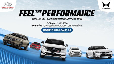FEEL THE PERFORMANCE – TRỰC TIẾP CẦM LÁI, CẢM NHẬN CHẤT RIÊNG HONDA TẠI KIM SƠN