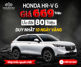 HONDA HR-V G ƯU ĐÃI KHỦNG 80 TRIỆU - GIÁ CHỈ TỪ 669 TRIỆU DUY NHẤT CHO THÁNG 8