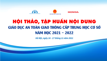 Khởi động chương trình giáo dục “An toàn giao thông cho nụ cười ngày mai” năm học 2021 – 2022