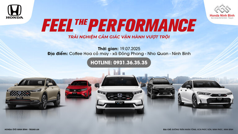 Lái thử xe Honda - Trải nghiệm sau tay lái – Cảm nhận khác biệt cùng Honda Ô tô Ninh Bình!