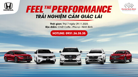SỰ KIỆN LÁI THỬ  XE HONDA & CẢM NHẬN KHÁC BIỆT “FEEL THE PERFORMANCE” TẠI PHỦ LÝ