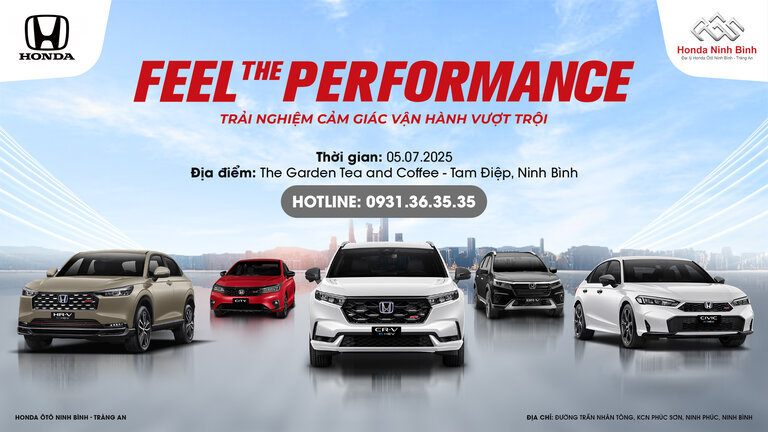 SỰ KIỆN TRƯNG BÀY & LÁI THỬ XE HONDA ĐỈNH CAO TẠI TAM ĐIỆP - NINH BÌNH