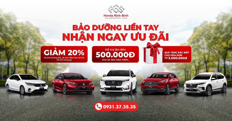 THÁNG 7 – BẢO DƯỠNG LIỀN TAY, NHẬN NGAY ƯU ĐÃI