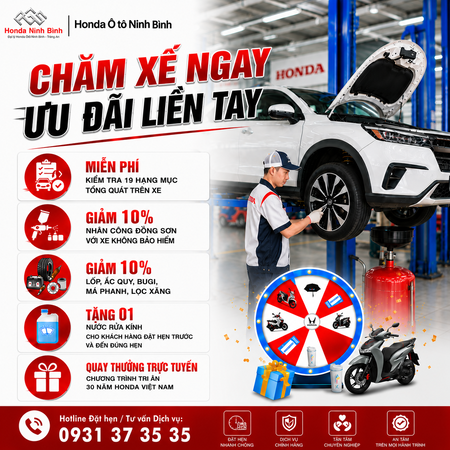 THÁNG 7 CHĂM XE CHUẨN HÃNG – NHẬN ƯU ĐÃI NGẬP TRÀN