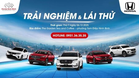 TRẢI NGHIỆM LÁI THỬ - CHẠM ĐỈNH HIỆU SUẤT CÙNG HONDA NINH BÌNH!