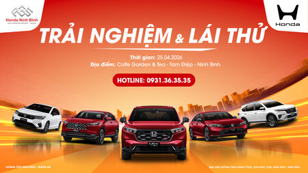 TRẢI NGHIỆM & LÁI THỬ XE HONDA – ĐÁNH THỨC CẢM XÚC SAU VÔ LĂNG TẠI TAM ĐIỆP