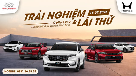 TRỰC TIẾP CẦM LÁI – CẢM NHẬN TRỌN VẸN CÙNG HONDA TẠI VỤ BẢN