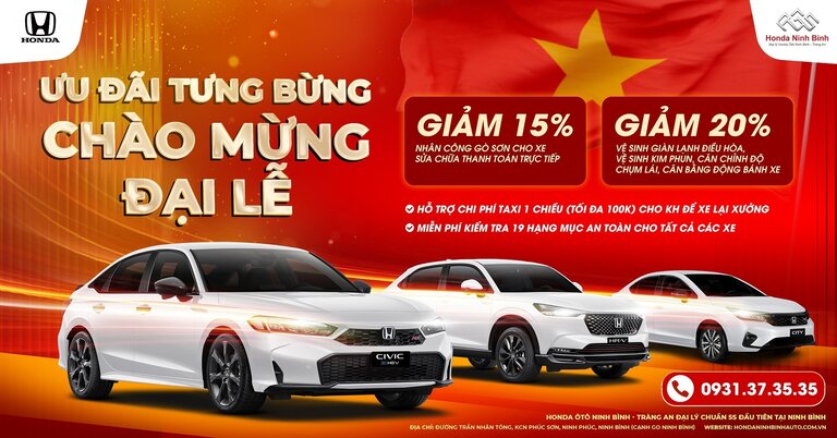ƯU ĐÃI DỊCH VỤ THÁNG 4 - BẢO DƯỠNG XẾ CƯNG TƯNG BỪNG ĐÓN LỄ